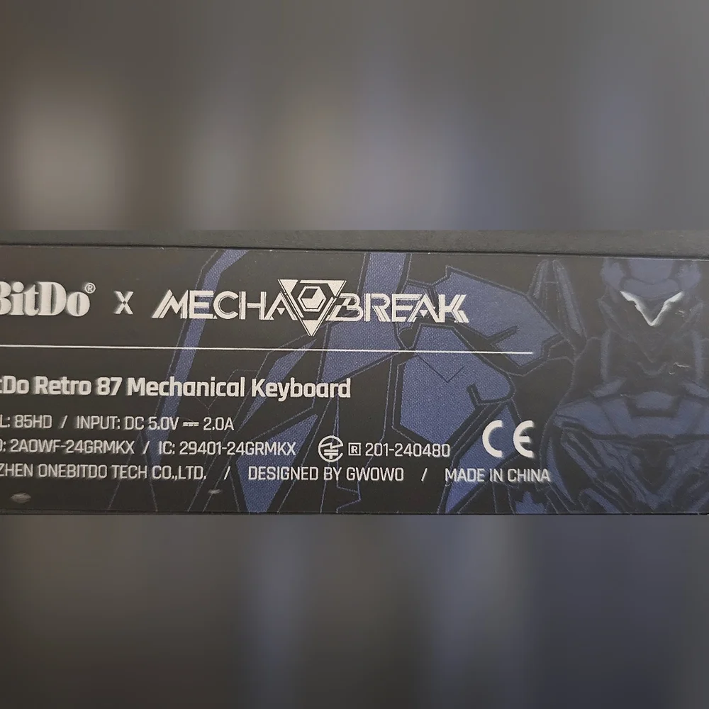 8BitDo Retro 87 Mechanical Keyboard
